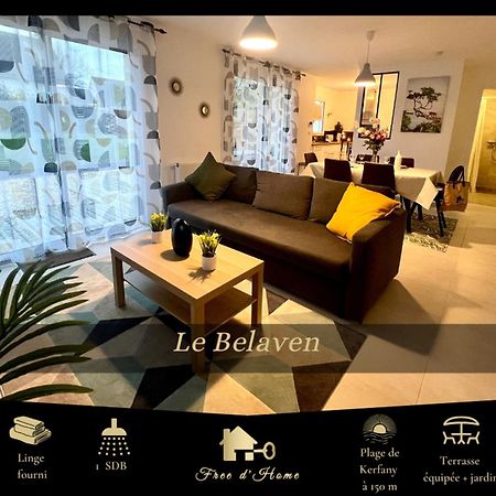 Le Belaven, Neuf, Cosy, Terrasse, Jardin, Kerfany Plage, 1 A 6 Pers Moelan-sur-Mer Exterior foto