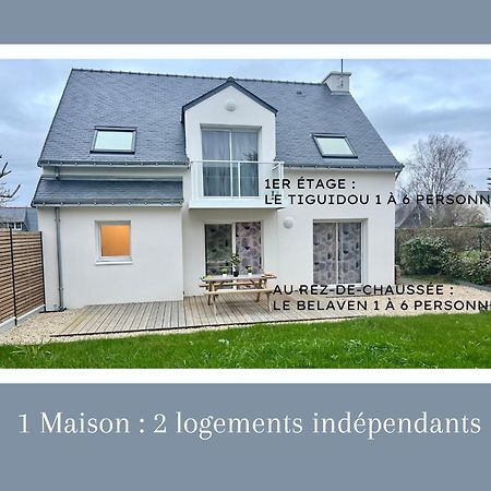Le Belaven, Neuf, Cosy, Terrasse, Jardin, Kerfany Plage, 1 A 6 Pers Moelan-sur-Mer Exterior foto