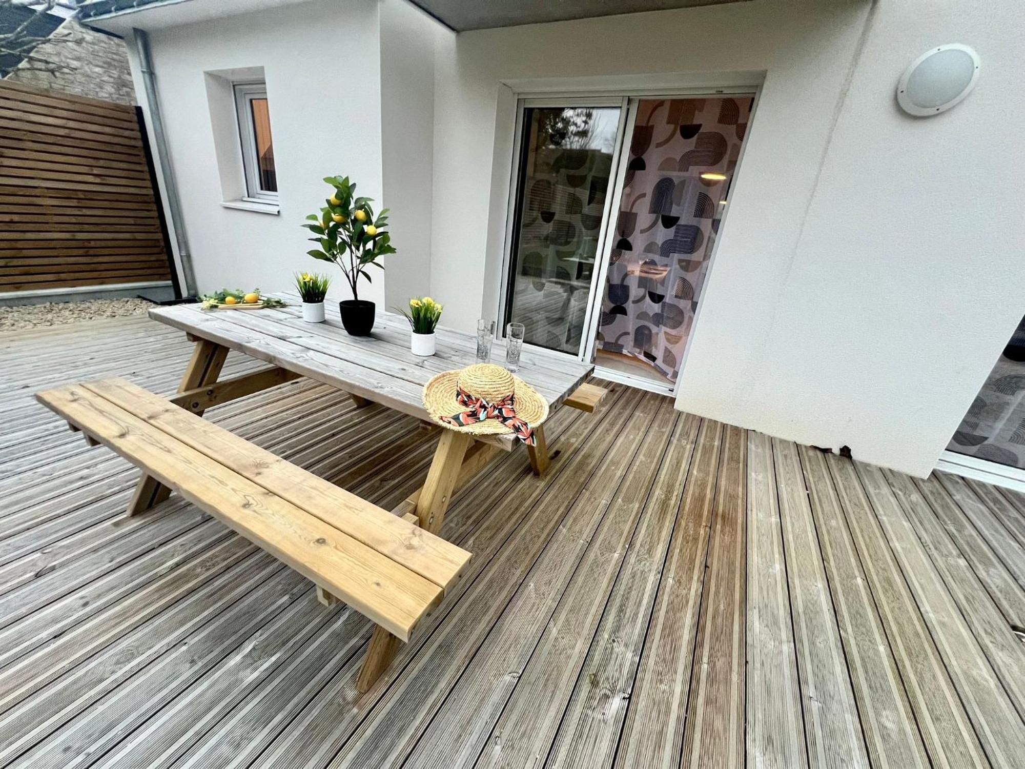 Le Belaven, Neuf, Cosy, Terrasse, Jardin, Kerfany Plage, 1 A 6 Pers Moelan-sur-Mer Exterior foto