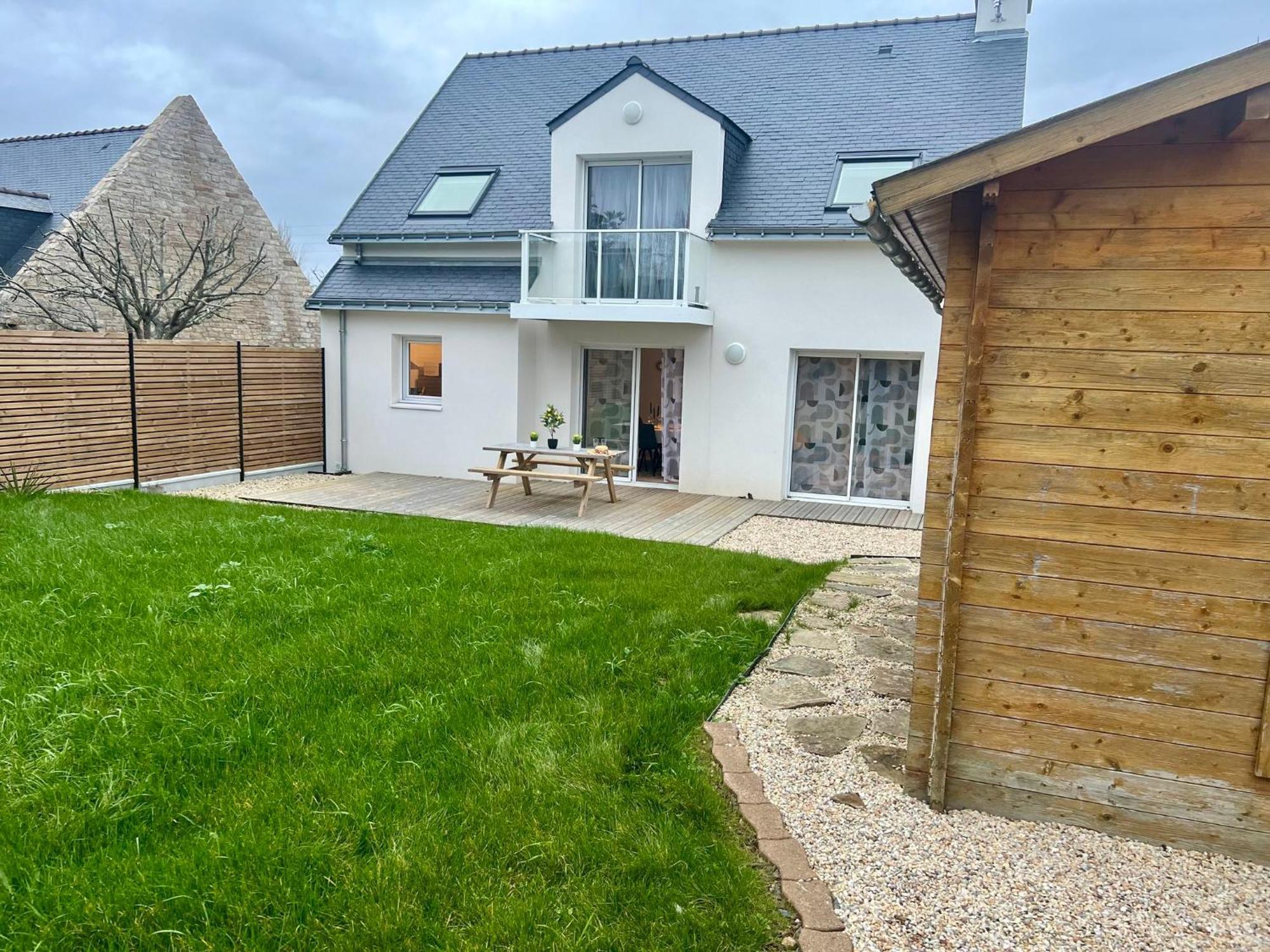 Le Belaven, Neuf, Cosy, Terrasse, Jardin, Kerfany Plage, 1 A 6 Pers Moelan-sur-Mer Exterior foto