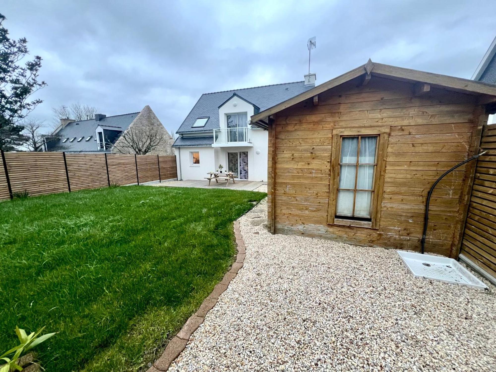 Le Belaven, Neuf, Cosy, Terrasse, Jardin, Kerfany Plage, 1 A 6 Pers Moelan-sur-Mer Exterior foto